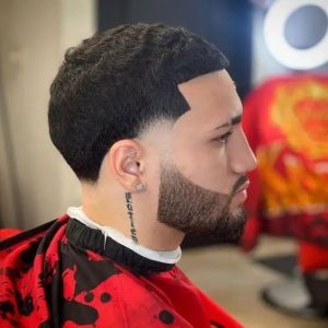 Buzz cut two fade