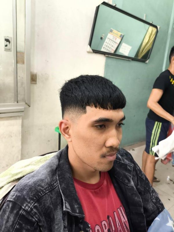 Buzz cut fade